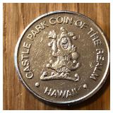 Castle Park Coin of the Realm Hawaii Token