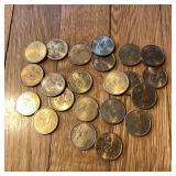 (22) Sacagawea $1 One Dollar Coins