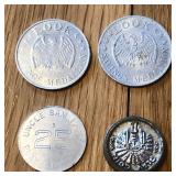 Lot of Play Money Tokens