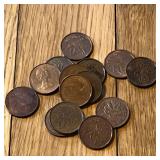 1980's Canada One Cent Penny Coins