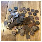1960's Lincoln Head Penny Coins