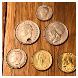 (6) Mixed Greece Coins