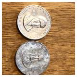 (2) Shell Gas & Oil Mr President Coin Game Tokens