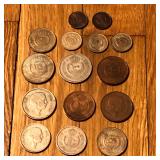 (15) Mixed Jordan Coins