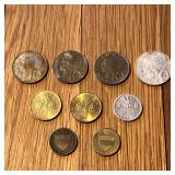 (9) Mixed Austria Coins
