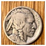 1928 D Buffalo Nickel Coin