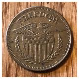 Freedom Eagle Shield / Liberty Bell Token