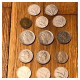 (14) Mixed Italy Coins