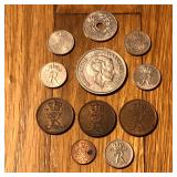 (11) Mixed Denmark Coins