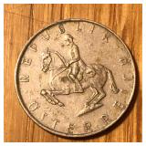 1973 Austria 5 Schilling Coin