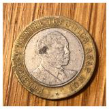 Republic of Kenya Ten Shilling Coin