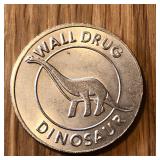 Wall Drug Dinosaur South Dakota Token