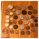 (37) Mixed UK United Kingdom Coins