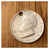 Woodrow Wilson Presidential Token