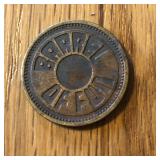 Barrel of Fun Game Token