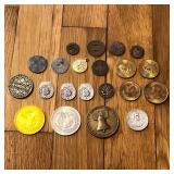 Mixed Lot of Tokens