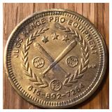 Great American Pastime Baseball Softball Token