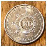 RD V-4 Aluminum Token