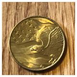 Patriotic Good Luck Token