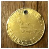 US Savings Bonds Round Tuit Token