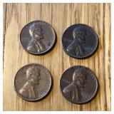 1950's Lincoln Memorial Penny Coins - Not Wheat