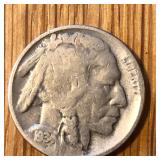 1934 D Buffalo Nickel Coin