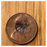 1975 Lincoln Memorial Penny - Error?