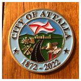2022 City of Attalla, Alabama Commemorative Coin