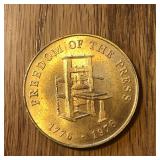 Family Weekly Freedom of the Press Token