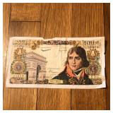1964 France 100 Nouveaux Francs Banknote Type 1959