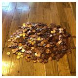 Huge Lot Lincoln Head Memorial Penny Coins - Nice