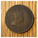 1906 Canada One Cent Coin
