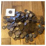 1930's Lincoln Head Wheat Penny Coins
