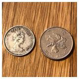 (2) Mixed Hong Kong Coins