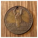 Lucky Mule Race Chains Good Luck Token