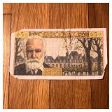 1963 France 5 Nouveaux Francs Banknote Type 1959