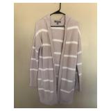 Womens MARLED Long Soft Hooded Sweater Wrap
