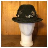 Lembert Bavarian Hat with 15 Pins