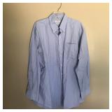 Mens ENRO Non Iron Cotton Long Sleeve Button Shirt