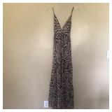 Womens Juniors AMERICA & BEYOND Animal Print Dress