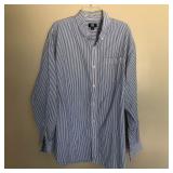 Mens CUTTER & BUCK Long Sleeve Button Shirt