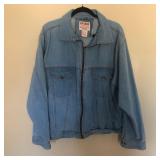 Men's Vintage Duke Havand Jeans Denim Zip Jacket