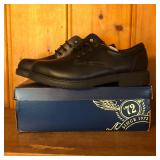 Mens Faded Glory Marvin Leather Lace Up Shoes