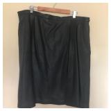 Womens TERRY LEWIS Leather Skirt