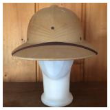 Vintage 1940's Pith Helmet / Safari Hat
