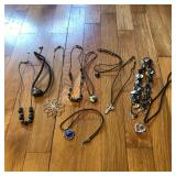Mixed Lot of 10 Costume Jewelry Necklace