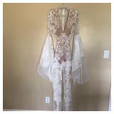 Womens Juniors FASHION NOVA Lace Jumpsuit
