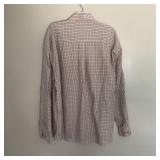 Mens ENRO Non Iron Poplin Long Sleeve Button Shirt