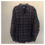 Mens PENDLETON Wool Long Sleeve Button Trail Shirt