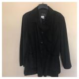 Womens TERRY LEWIS Suede Leather Blazer Jacket
